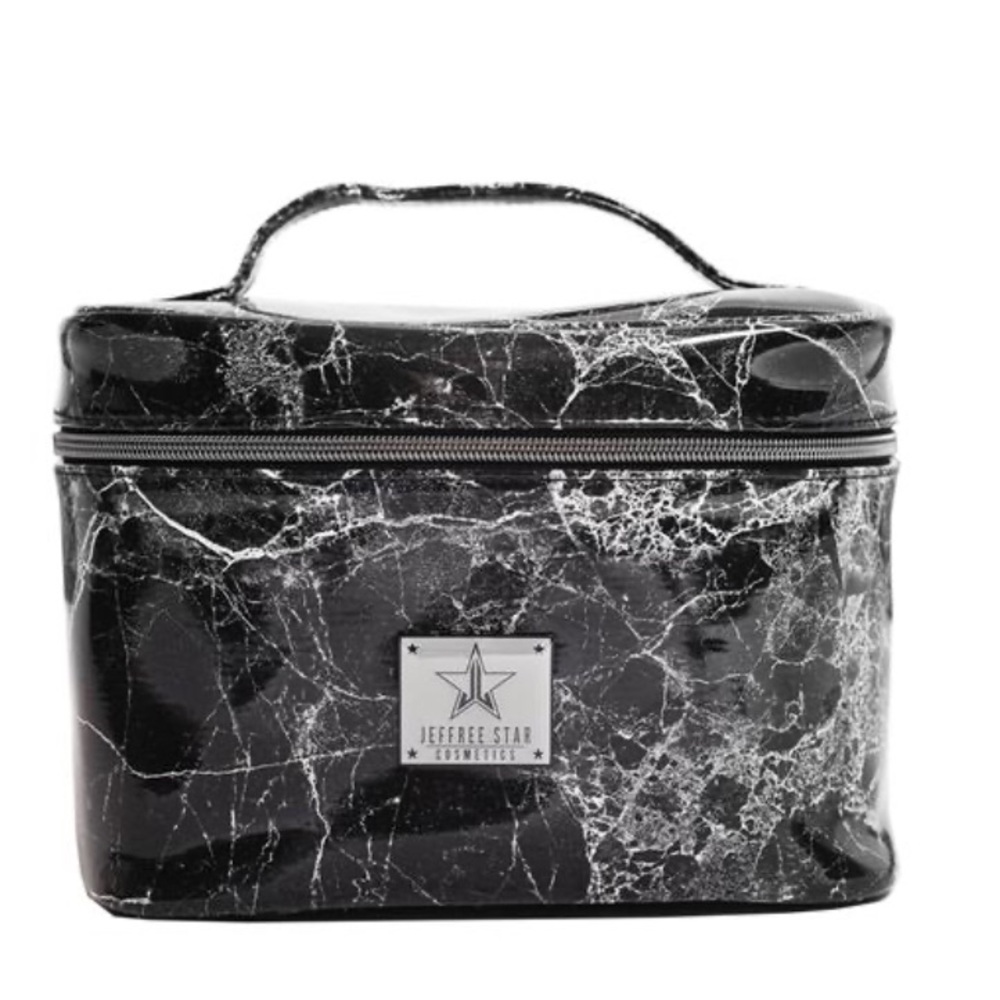 Jeffrey Star ⭐️ Black Marble travel bag NWT